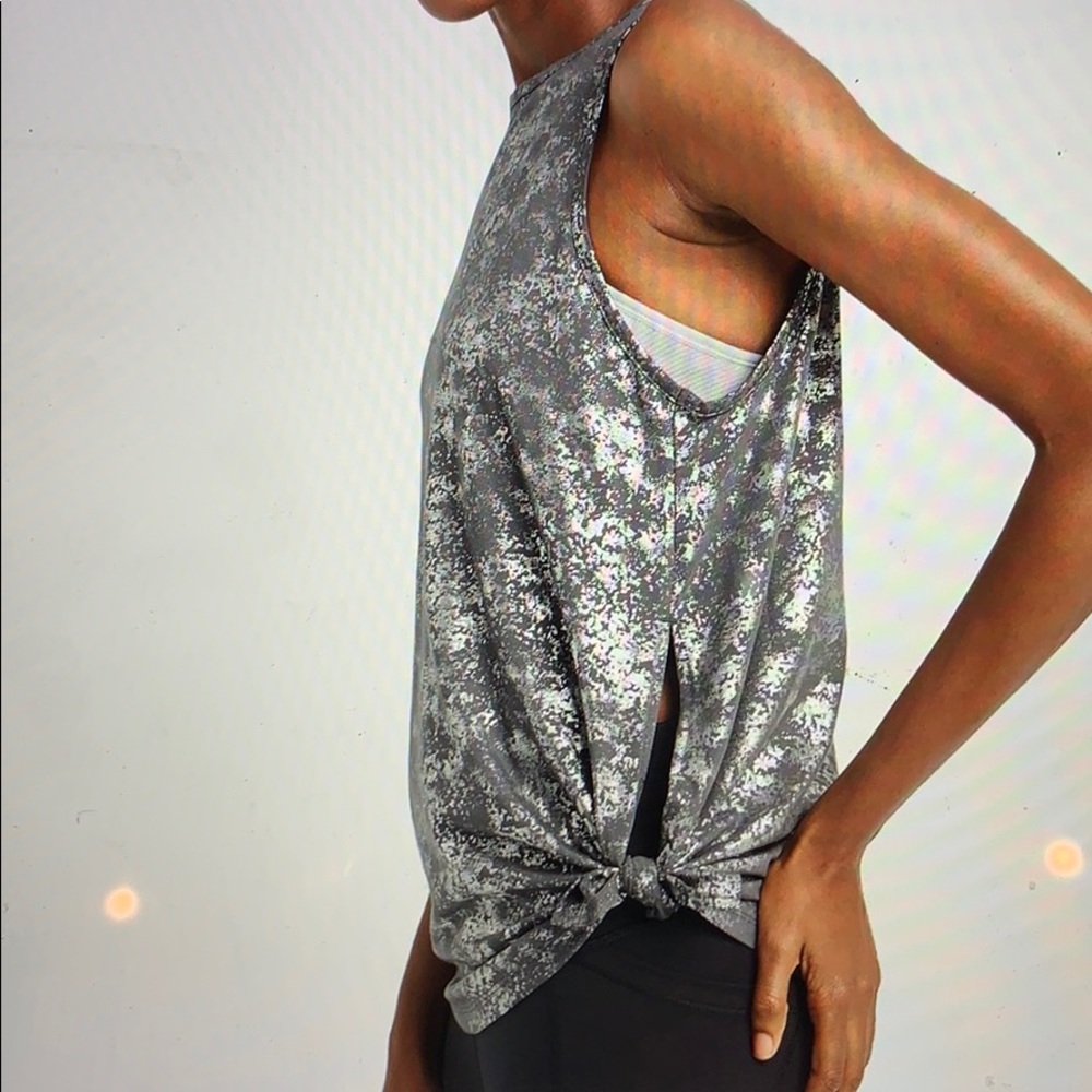 Side-tie tank top